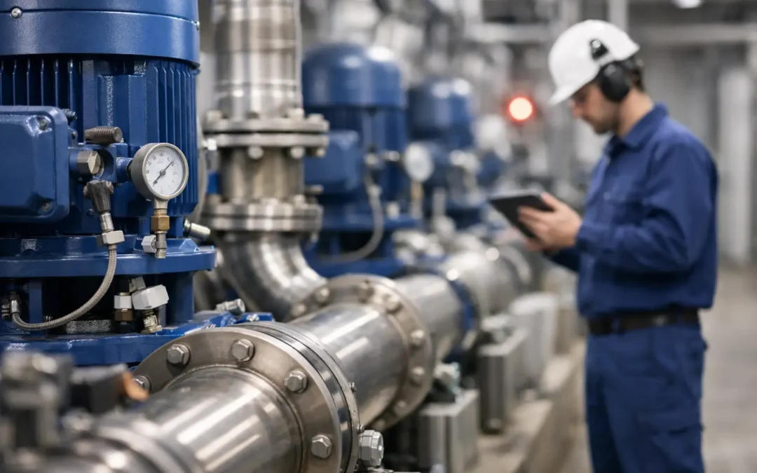 Como reduzir paradas em bombeamento industrial