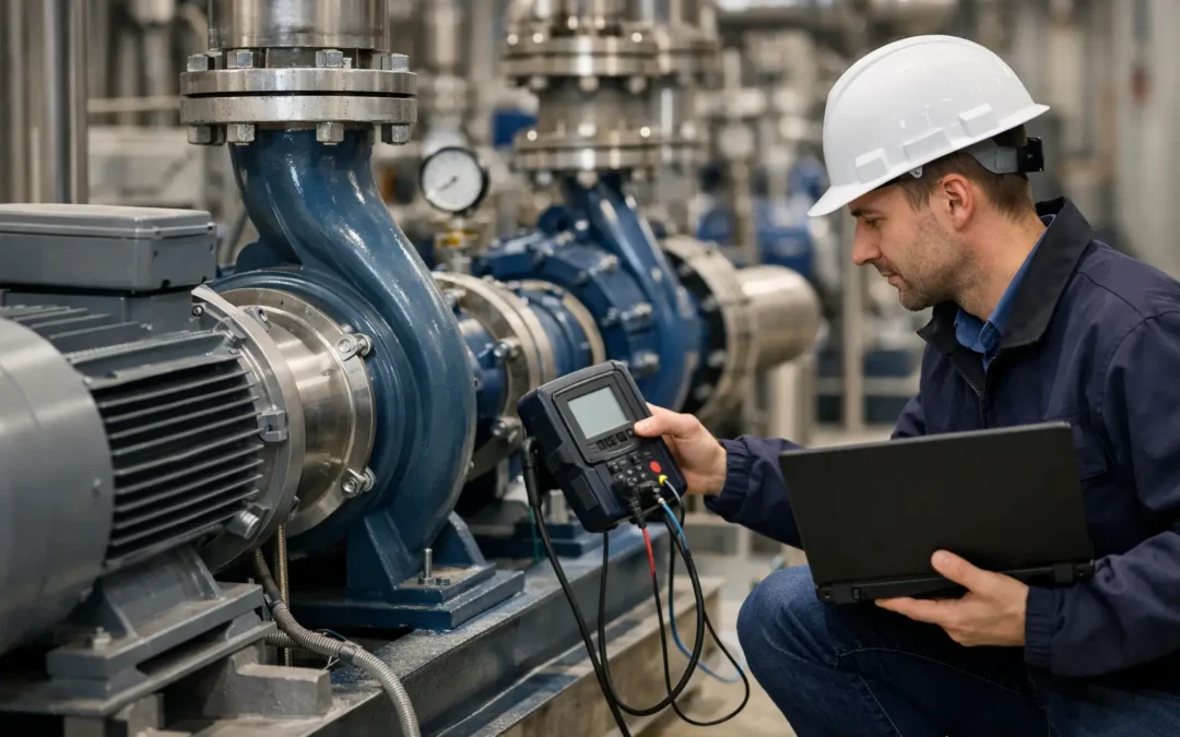 Suporte técnico para bombas industriais