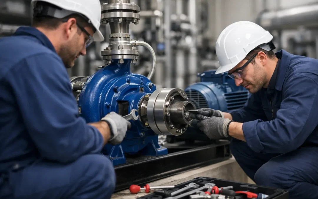 Manutenção de Bombas Centrífugas sem Paradas