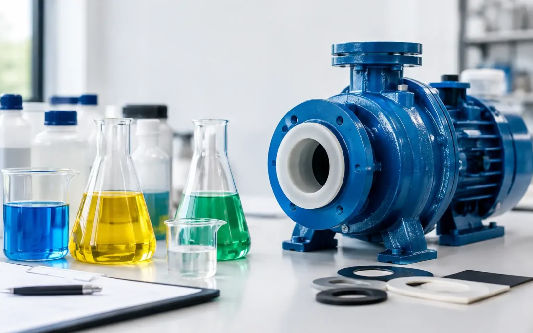 Guia de compatibilidade química para bombas